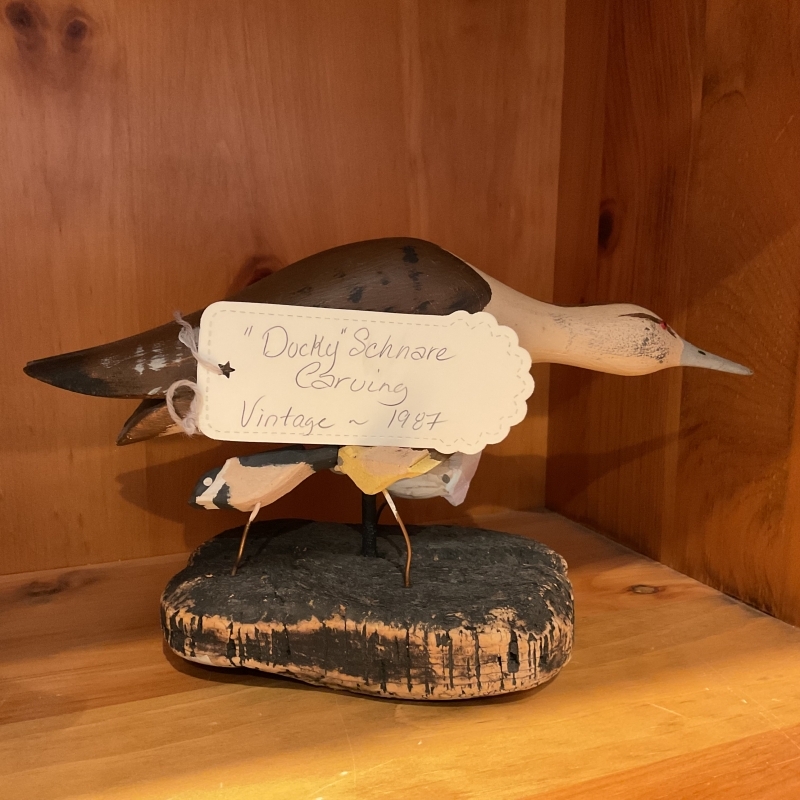 Vintage  Ducky Schnare Carving 